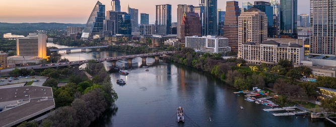 austin texas river view